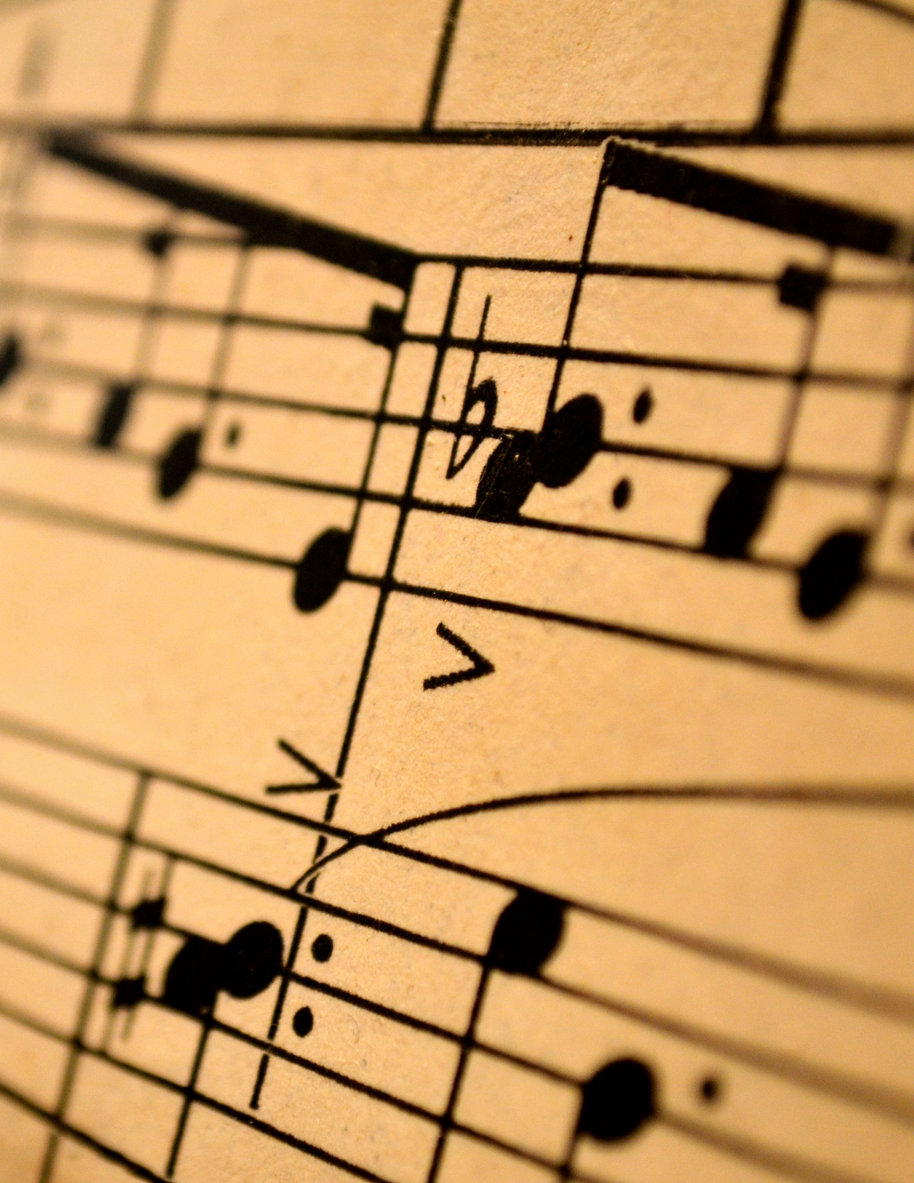Sheet Music Texture